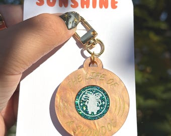 Life of a Showdog Vinyl Album Custom Pet ID Tag, Multiple Sizes, Personalized Pet Tag