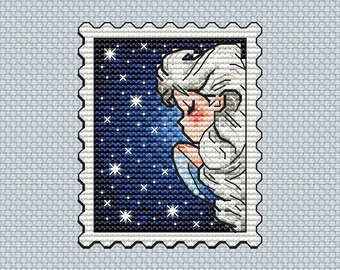 GET 1 FREE Disney cross stitch pattern BUY 2 #P009 Frozen cross stitch pattern Instant Download Elsa cross stitch pattern