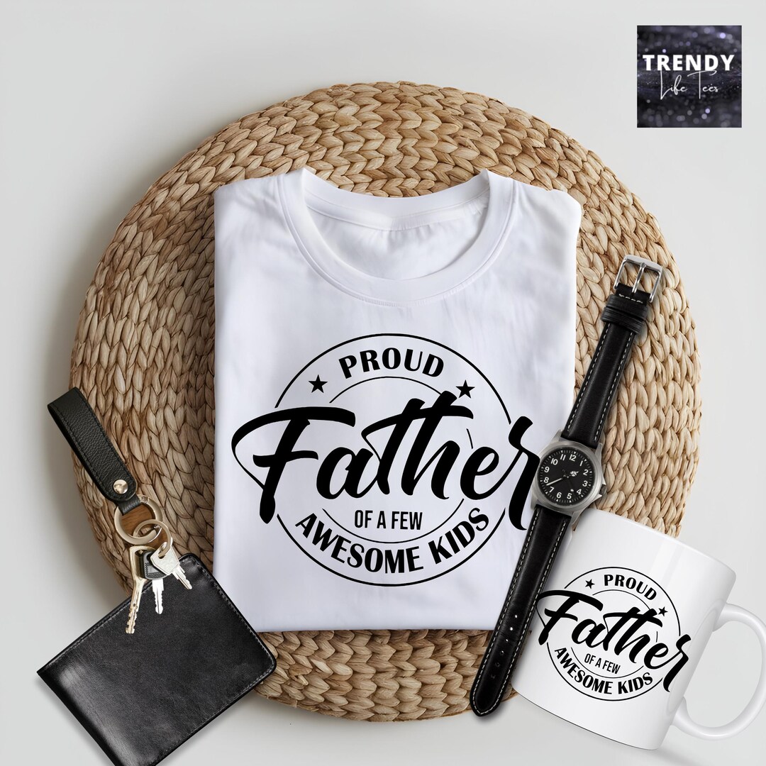Mens Dad to the Fifth Power, 5 Children, Father's Day T-Shirt