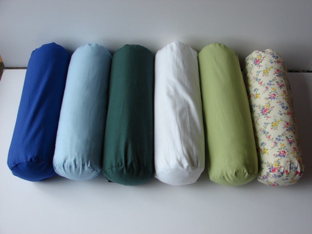 Neck Pillow Cover, Allcotton Cylindrical Therapeutic Neck Pillow Case
