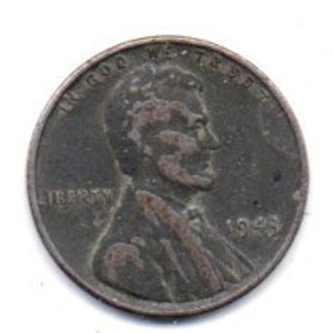 WWII Era Steel US Cent - 1943-P Steel Lincoln Penny