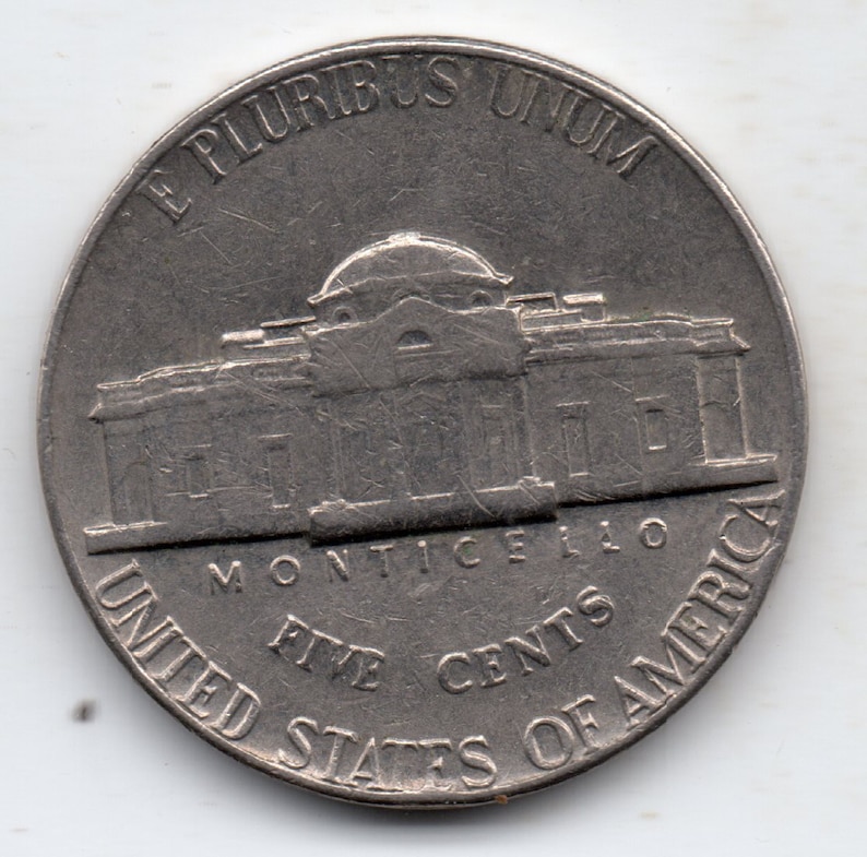 Granny Estate Find 1976 Jefferson Nickel Bright With Strong Features ...