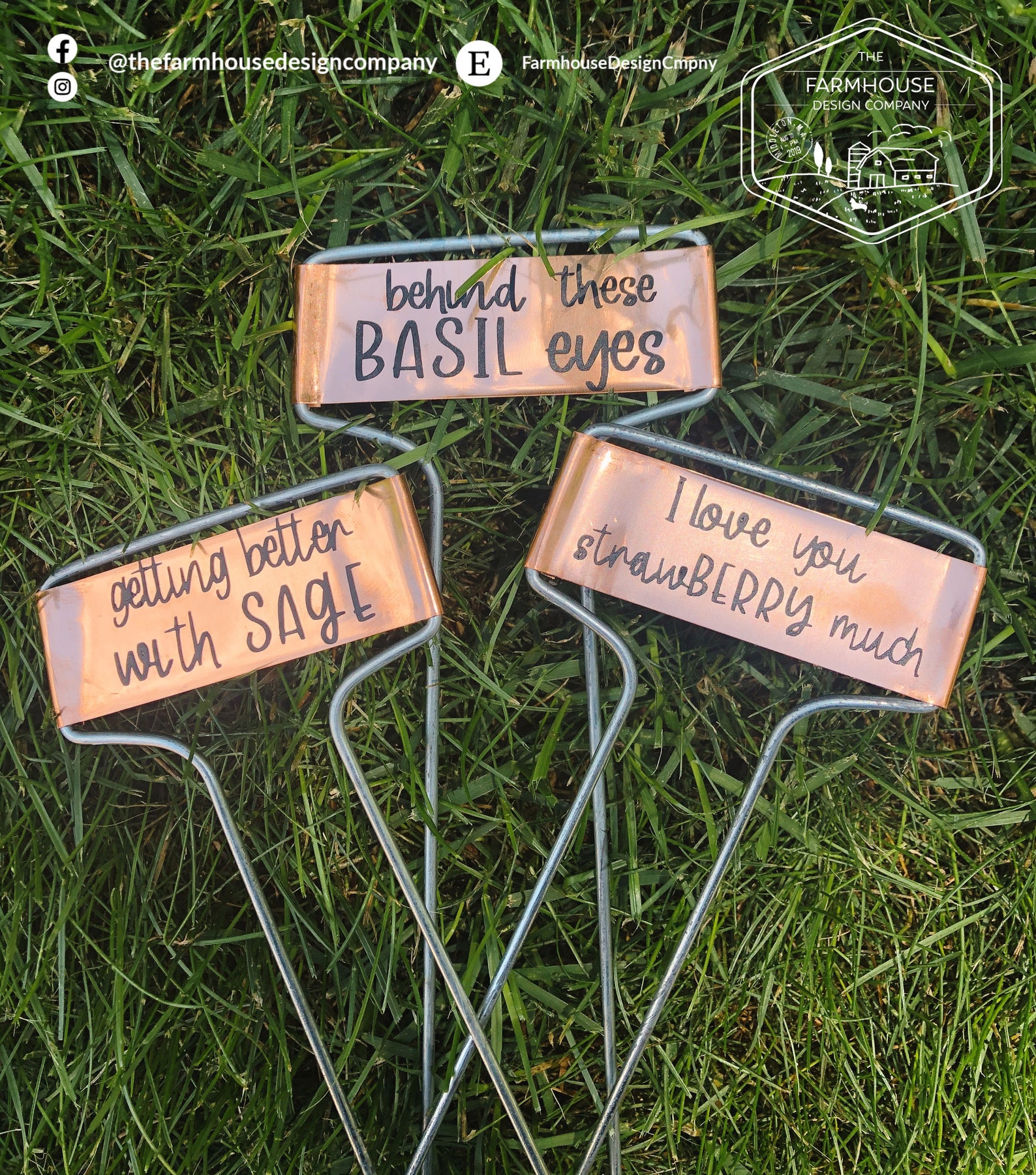 GARDEN TAGS Garden Decor Garden Markers Gardening Etsy