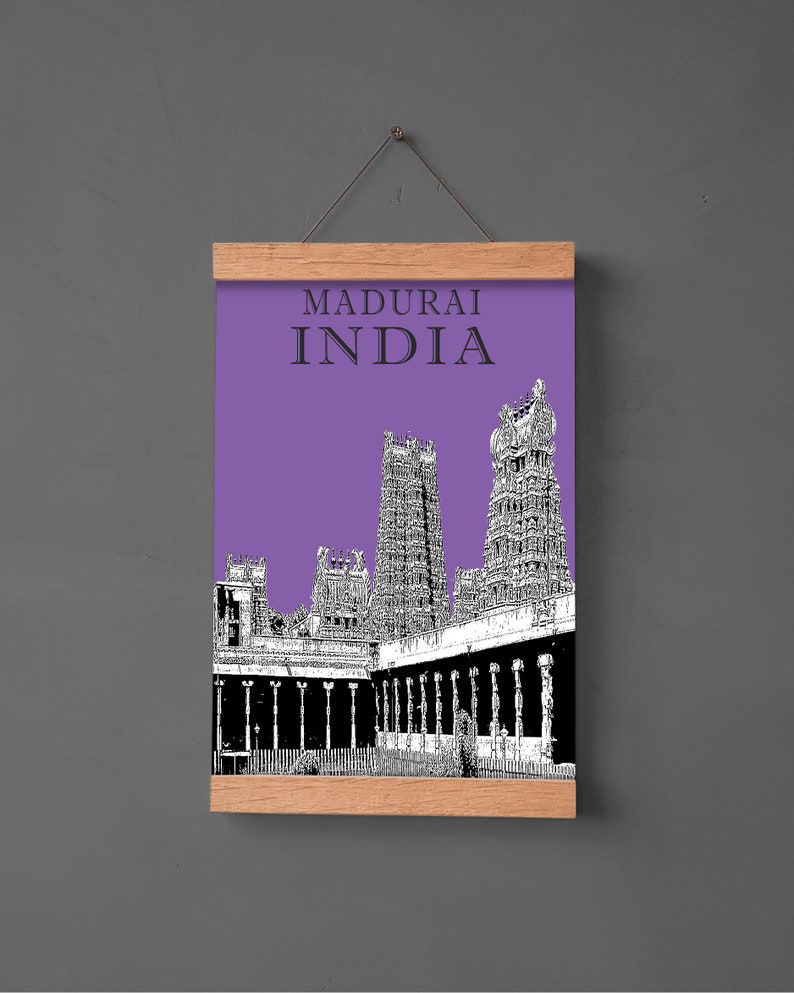Buy Travel Poster Madurai Temple Print India Poster India Online in