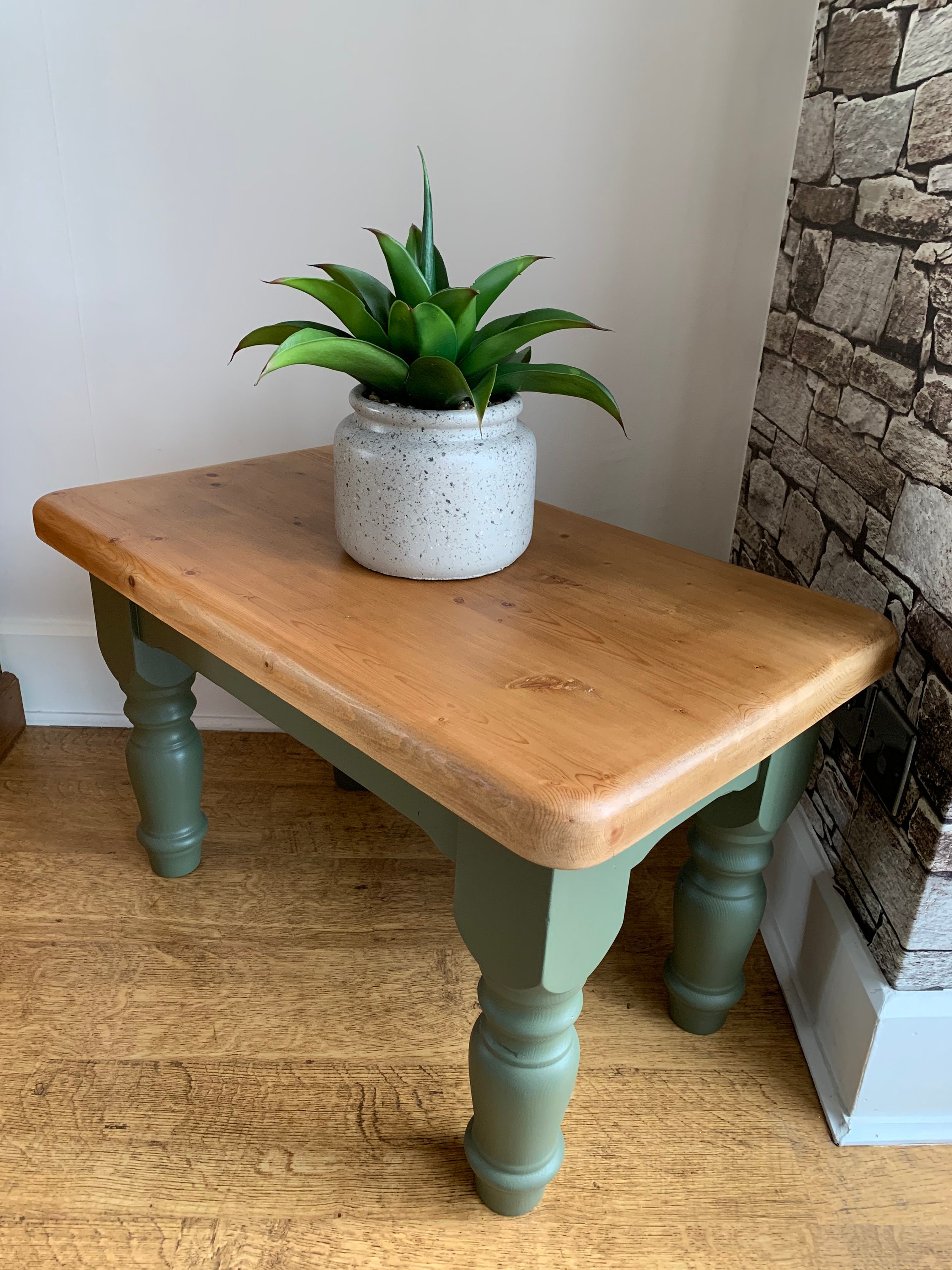 Restored Pine Coffee Table Etsy