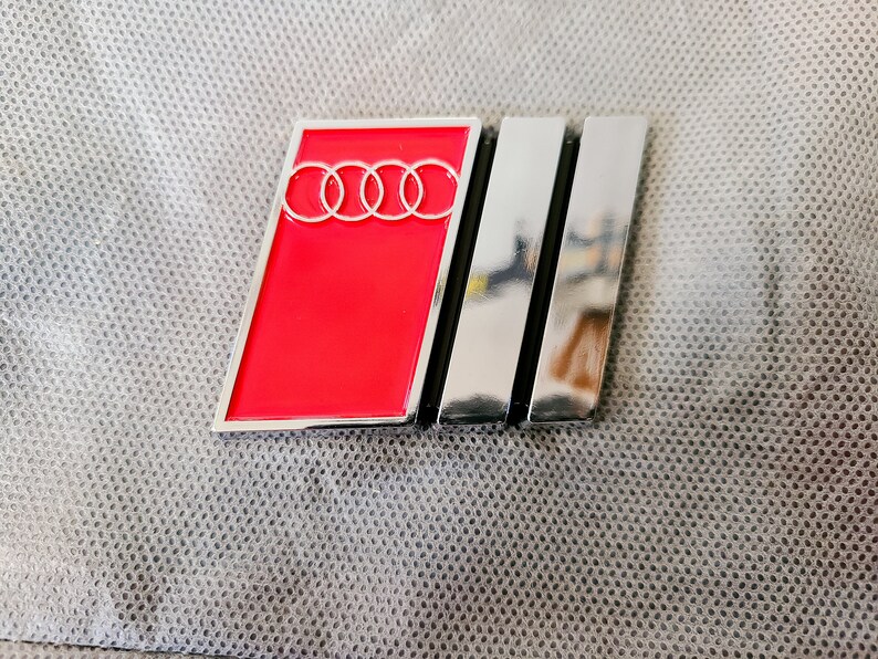 Audi Sport Retro badge emblem quattro S RS Urs Etsy