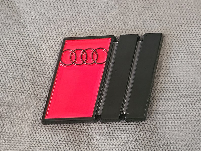 Audi Sport Retro badge emblem quattro S RS Urs Etsy