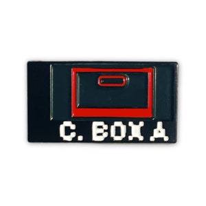 Metal Gear Box Item Card - Enamel Pin