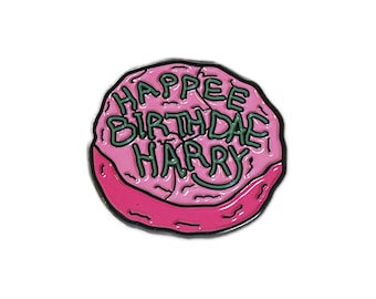 Happy Birthday Harry - Emaille Pin