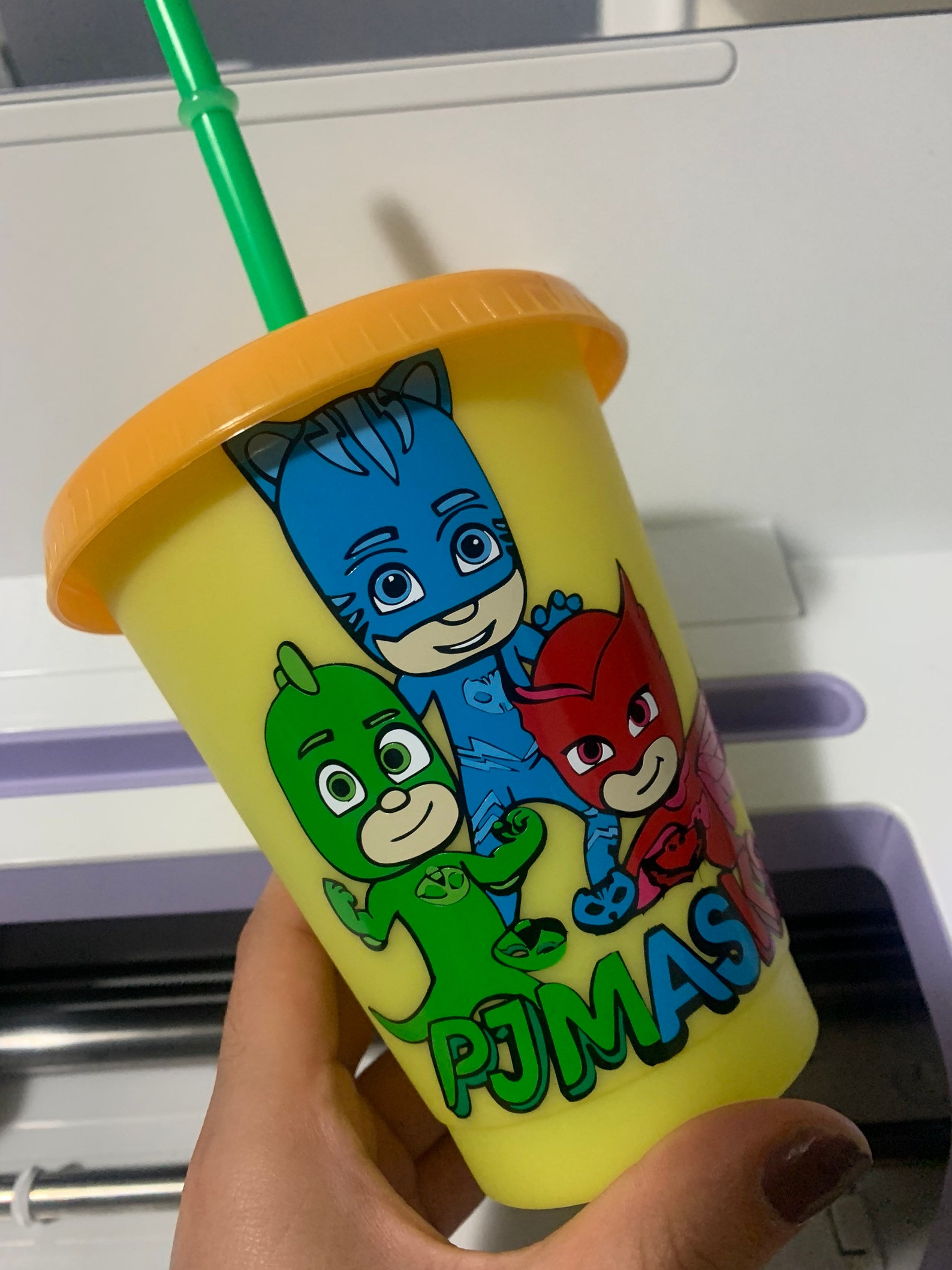 PJ Masks Personalized cup Etsy