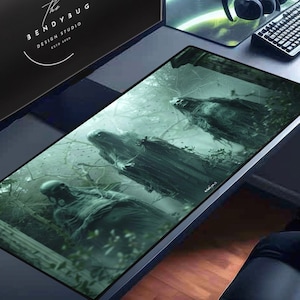 Horror Desk Mat, Witchy Mouse Pad, Dark Mouse Pad, Gaming Mouse Pad, XL Mouse Pad