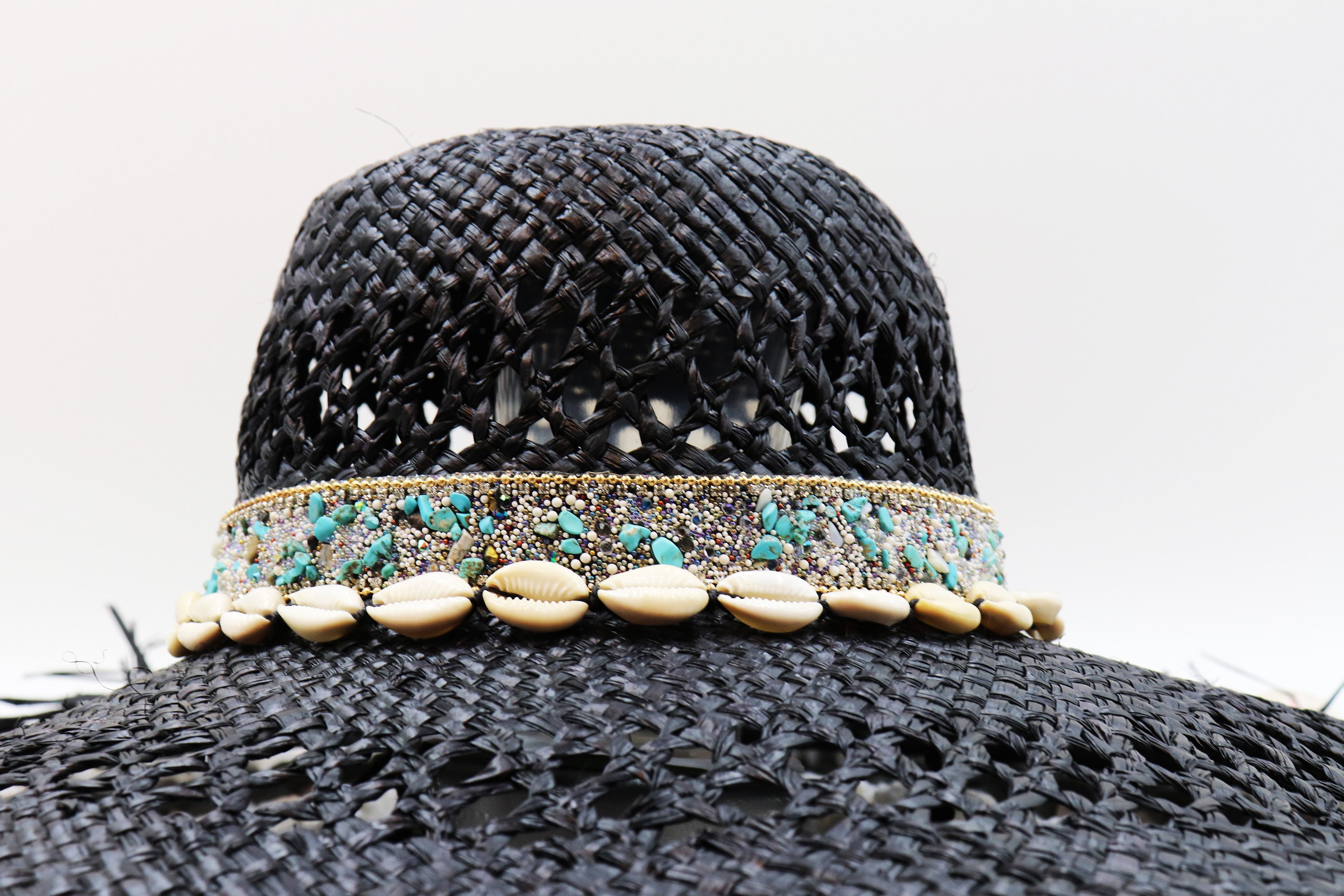 Sea Breeze Sun Hat - Large Fray Brim Straw Hat 21 display picture 3