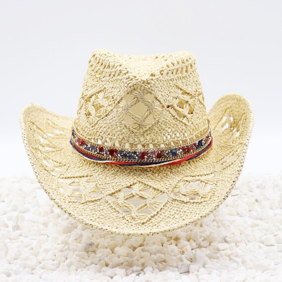 Rhinestone Cowboy Hat Shapeable USA 