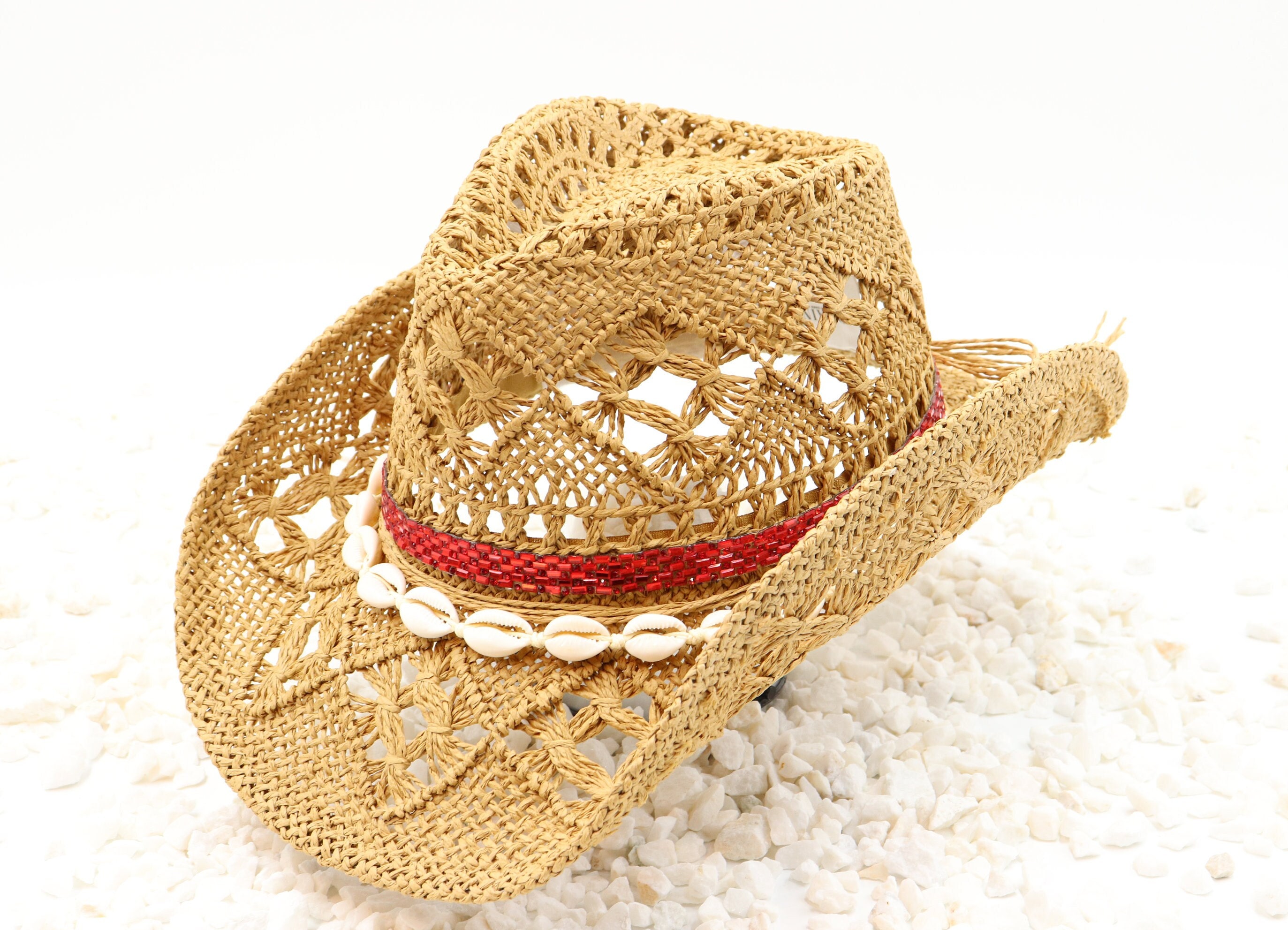 Sexy on the Beach - Red Gold Band and Seashells on Natural  display picture 1