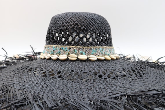 Sea Breeze Sun Hat - Large Fray Brim Straw Hat 21 display picture 2