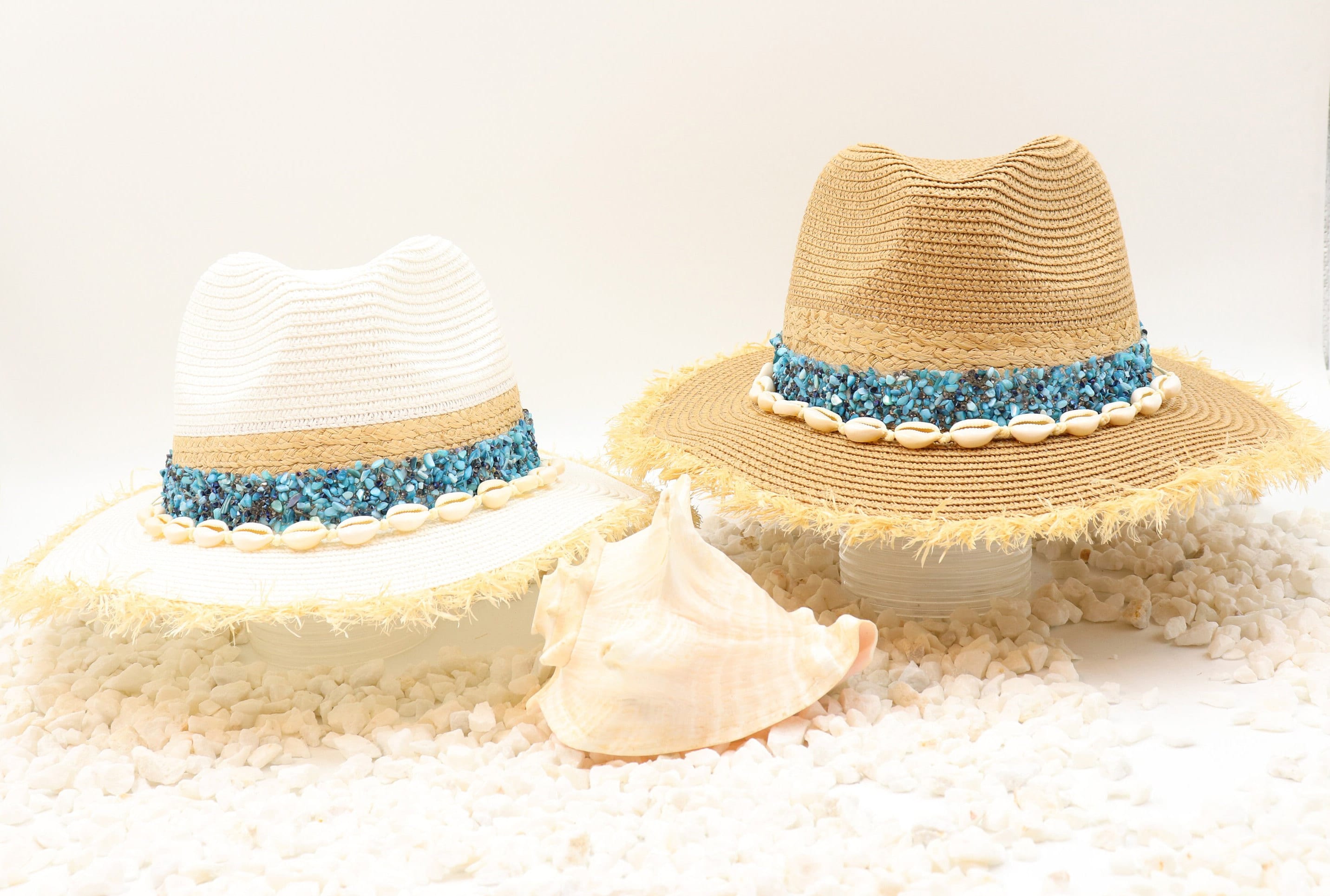 9888 Turquoise Straw Cowboy Hat For Men Women Summer Western Cowgirl Hat Woven Men main image 3