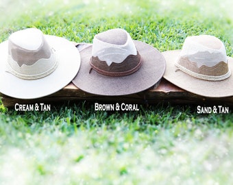 Terrain (6 Colors) Natural Mountain Top Hat - Outdoor Light Breathable Hat - Camping Beach Hat - Country Gardening Hat  Sturdy Box Shipping