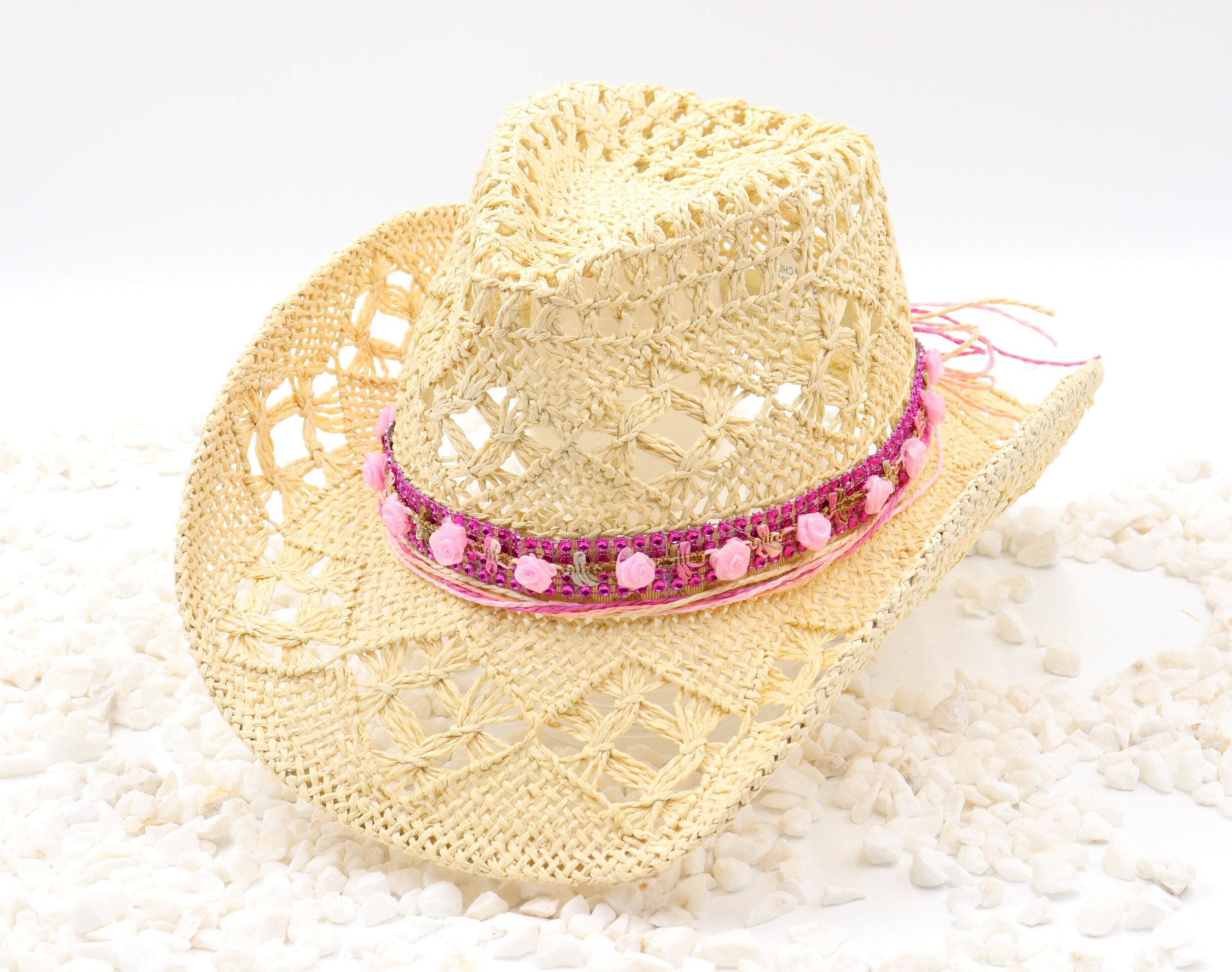 Natural Cowboy Hat Beach Hat Shapeable 