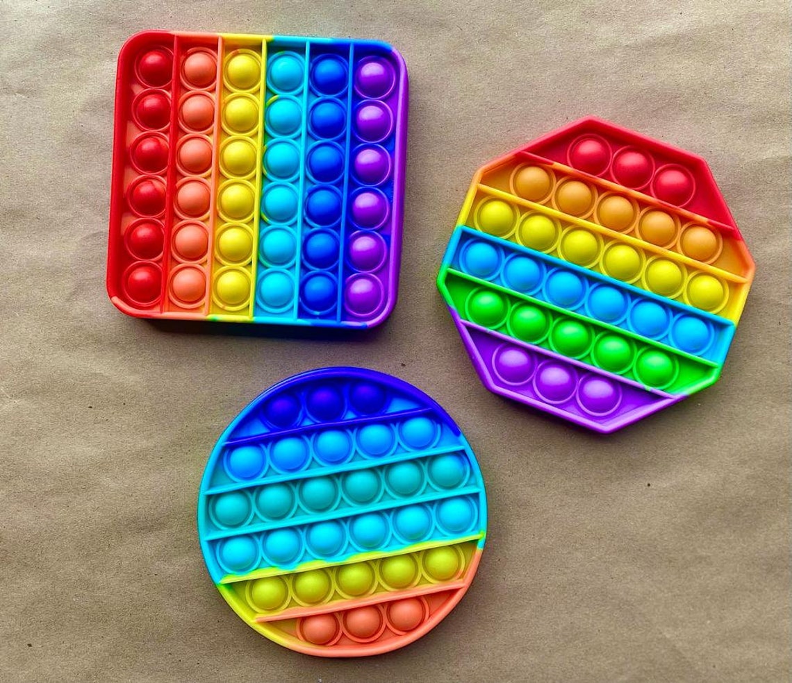 Pop it Fidget Sensory Toys Push Sensory Toys can Relieve | Etsy