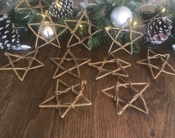 Willow christmas ornaments Clearance