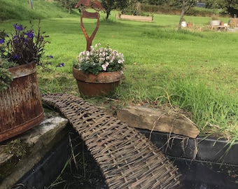 Hedgehog pond ramp, hedgehog conservation, pond decorations, gardener gift, wildlife gift, eco friendly, save hedgehog, wildlife,