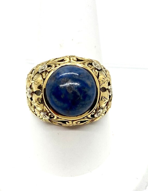 Early 1900s Victorian 18k Yellow and White Gold L… - image 3