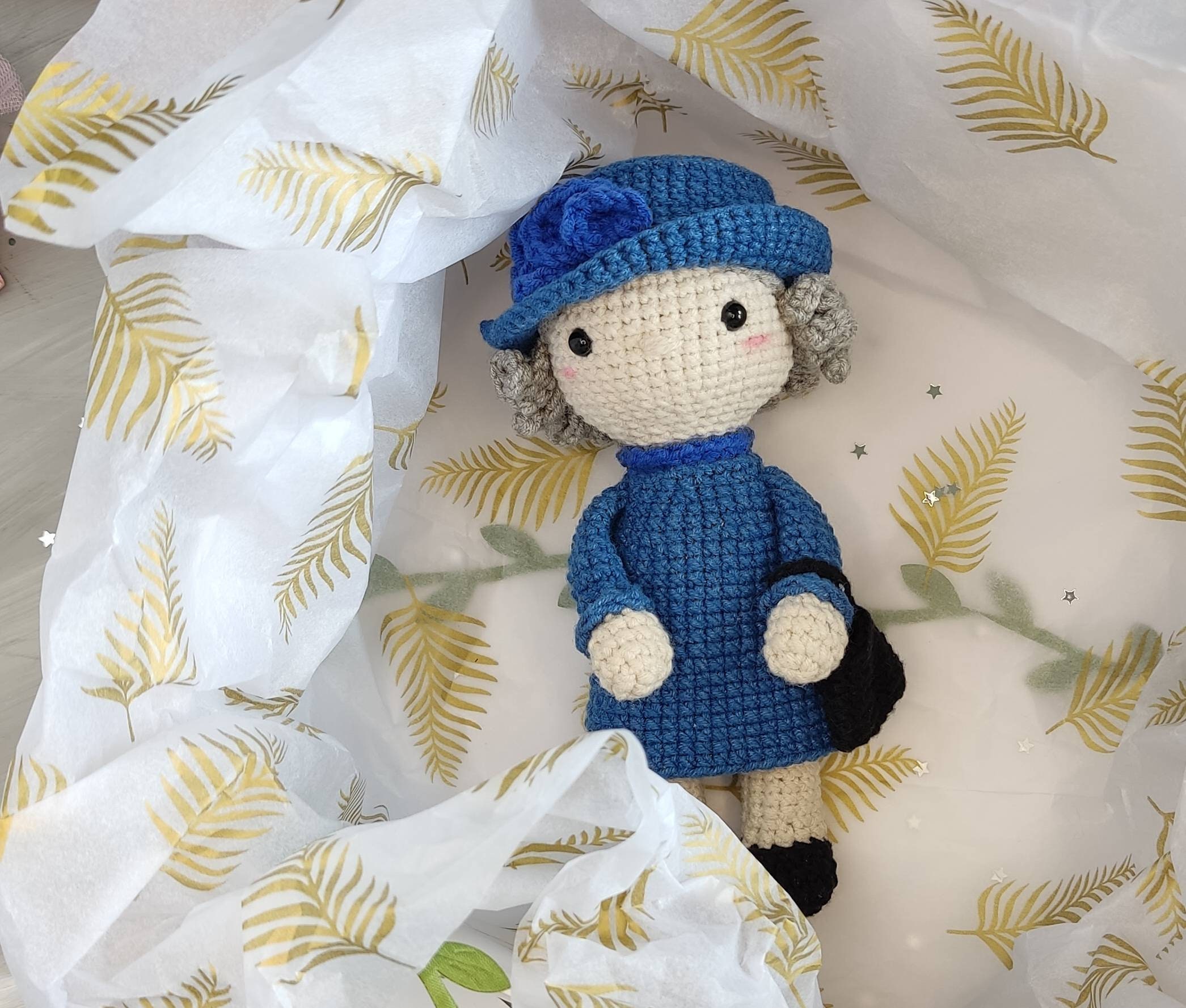 The Queen Elizabeth Crochet Pattern Amigurumi Queen Pattern Etsy Canada