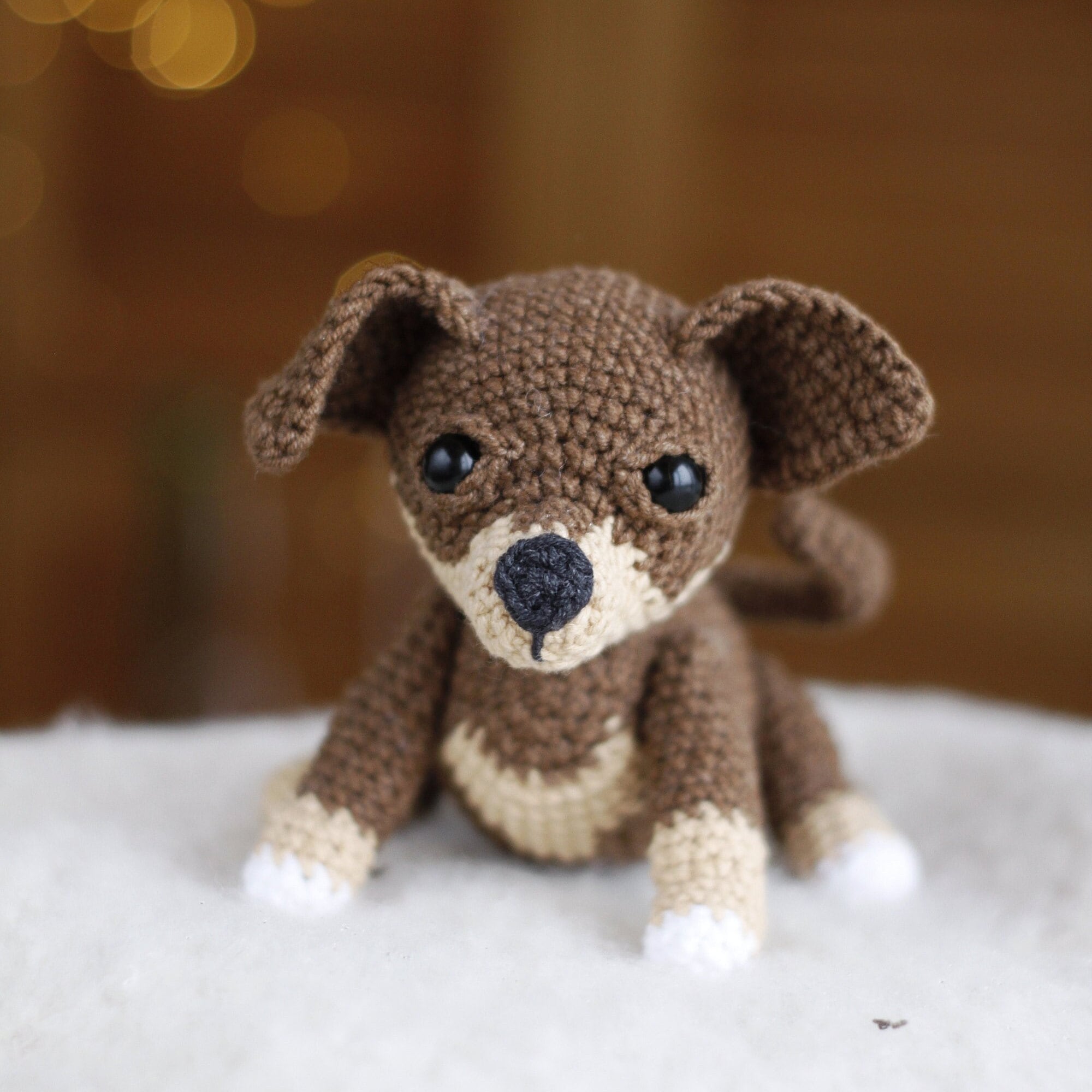 crocheted chihuahua dog gift souvenir small cute realistic 1