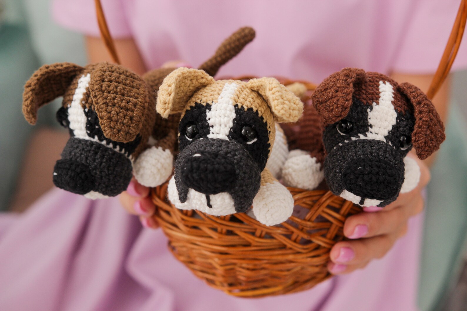 Crochet Boxer Dog Pattern Amigurumi Dog Pattern Boxer - Etsy