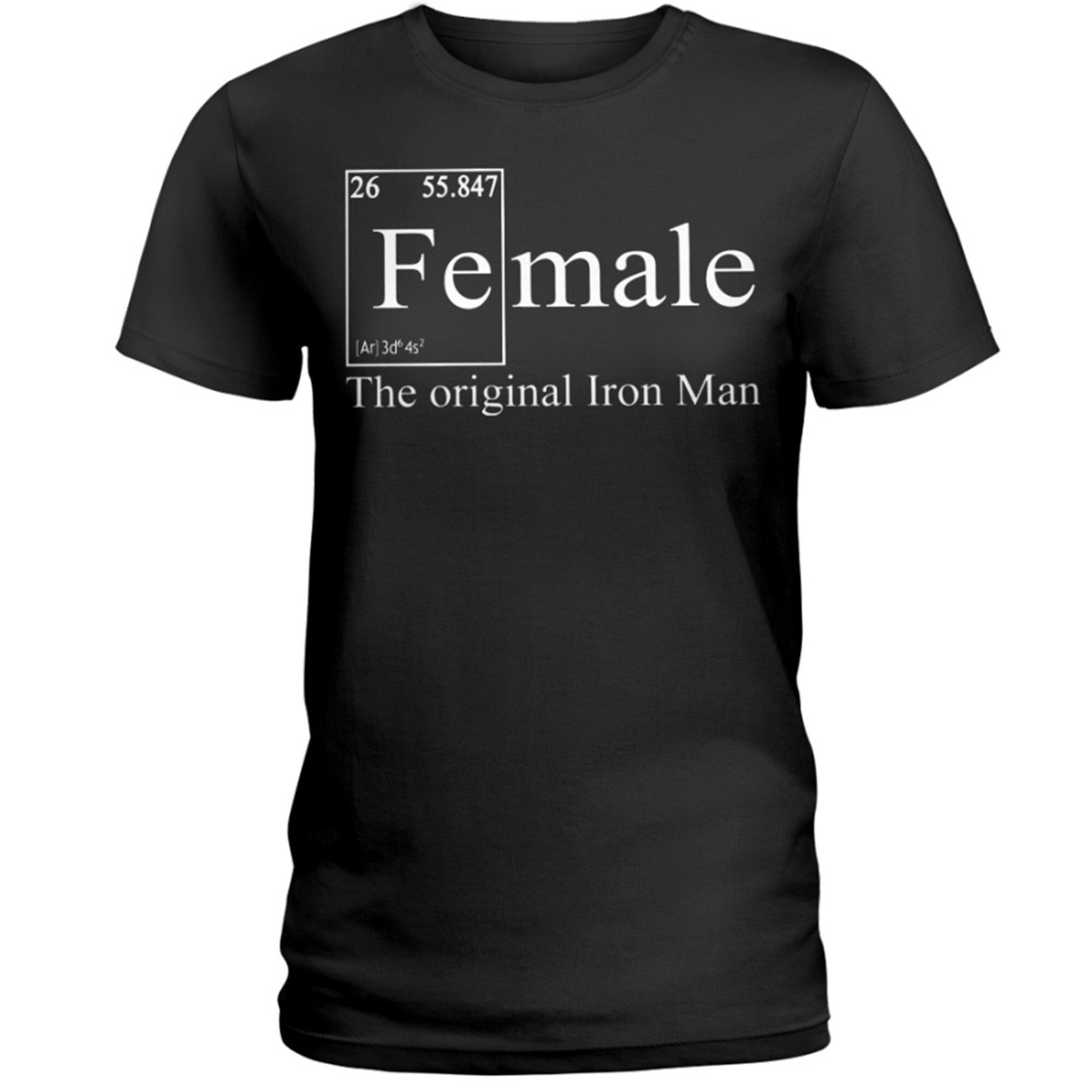 FemaleThe Original Iron Man Shirt Female Fiction Shirt Funny Etsy
