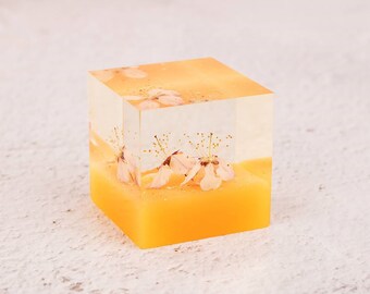 Cube Resin Mold, Variety Size Square Cube Silicone Mold, DIY Micro Landscape Home Decoration Table Decoration, Epoxy Resin Art, Candle Mold