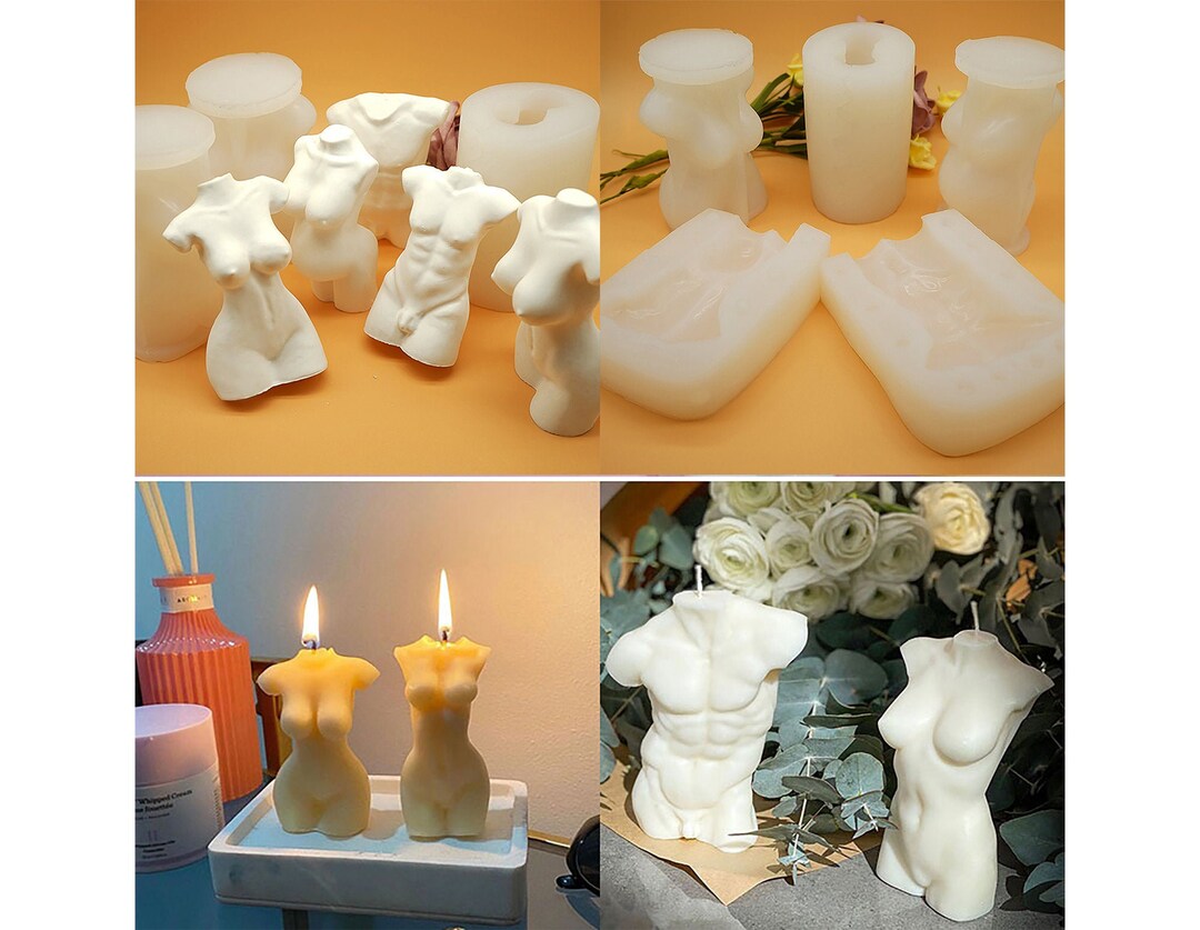 3D Body Resin Mold Lady Body Candle Mold Pregnant Woman Body Etsy