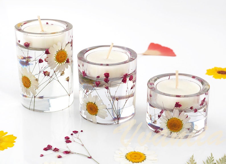 Tealight Holder Mold Candle Holder Resin Mold Tea Light Etsy