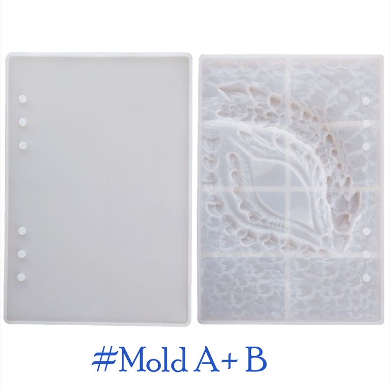 Notebook Cover Resin Molds Resin Notebook Cover Silicone Etsy