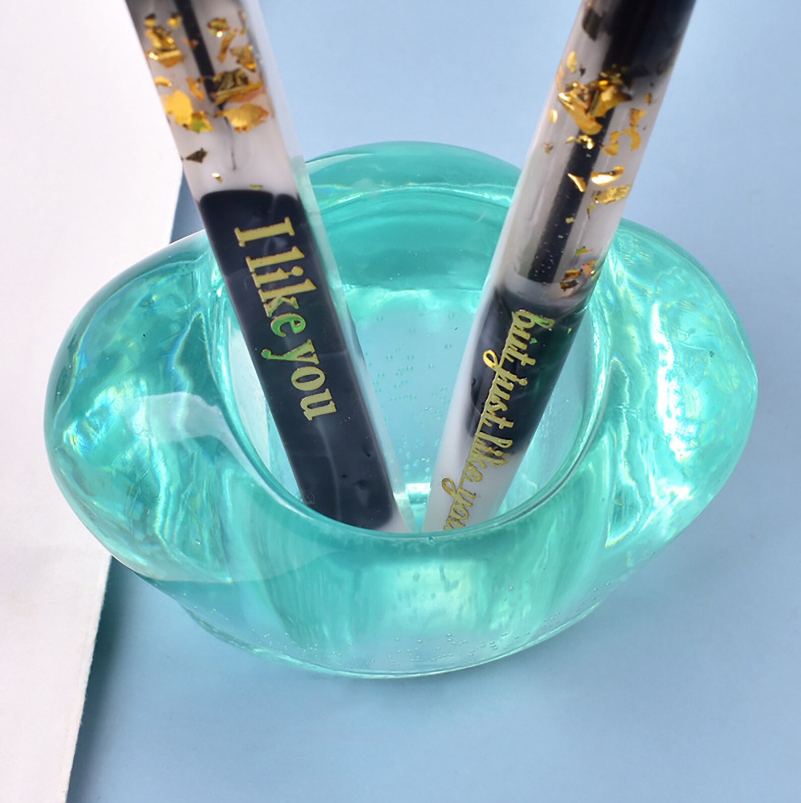 Glossy Design Pen Holder Resin Mold Pen Holder Mold Storage Etsy