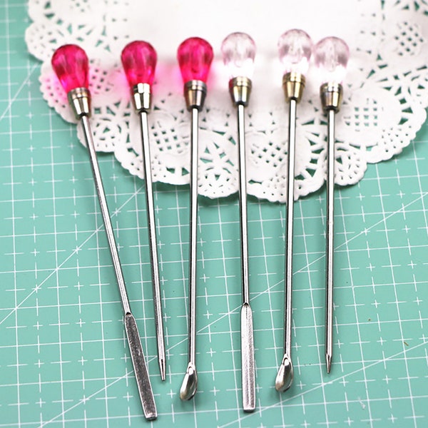 Stainless Steel Tool Set for Resin, Mixing Stick, for Epoxy Resin Art Crafting, Easy to Mix Epoxy Resin, Add Glitter, Remove the Bubbles