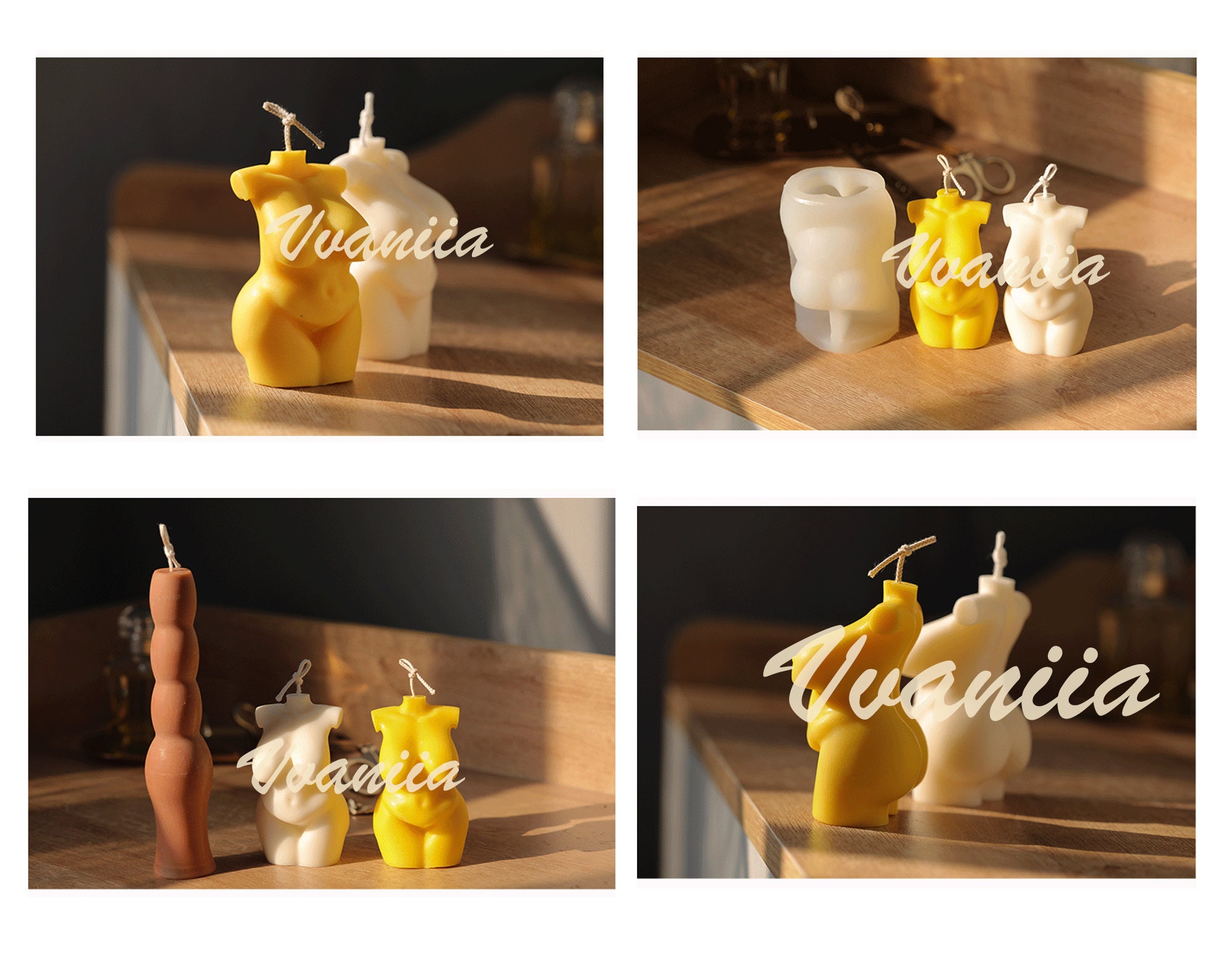 Plus Size Body Candle Mold Plus Size Lady Body Candle Mold Etsy