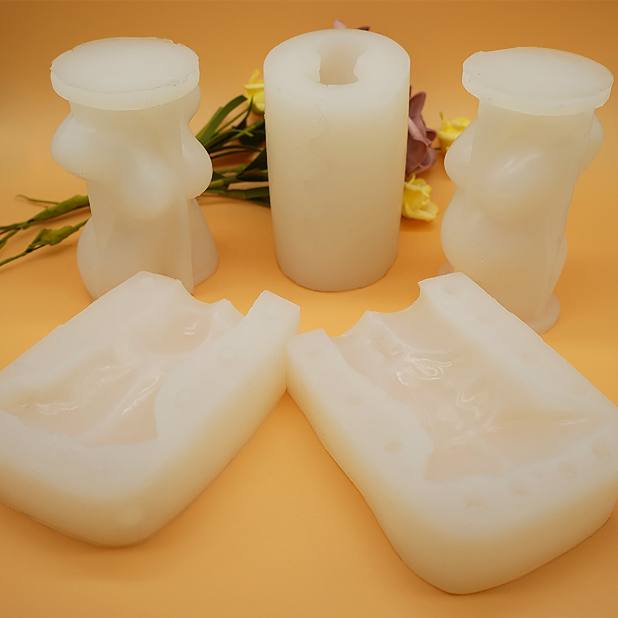3D Body Resin Mold Lady Body Candle Mold Pregnant Woman Body Etsy