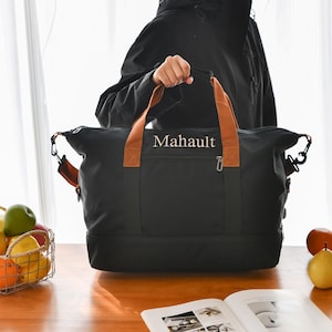 Personalisierte Name Seesack, Cabochon Tasche für Reisen, benutzerdefinierte Seesack, Wochenendtasche, ursprüngliche Sporttasche, Reisetasche für sie, Reisetasche