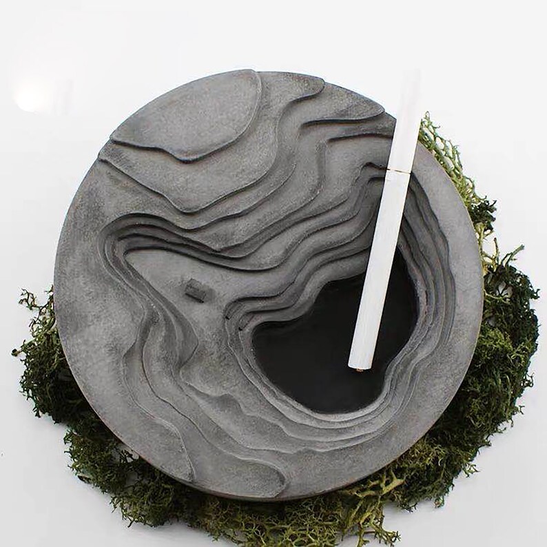 Terraces Flower Pot Resin Mold Flower Pot Silicone Mold Etsy