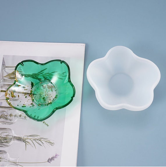 Silicone Coaster Mold Irregular-shaped Jewelry Dish Epoxy Resin Tray Mold
