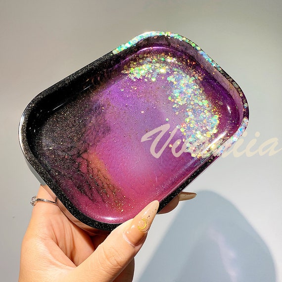 Rolling Tray Mold Jewelry Tray Resin Mold Storage Tray Etsy