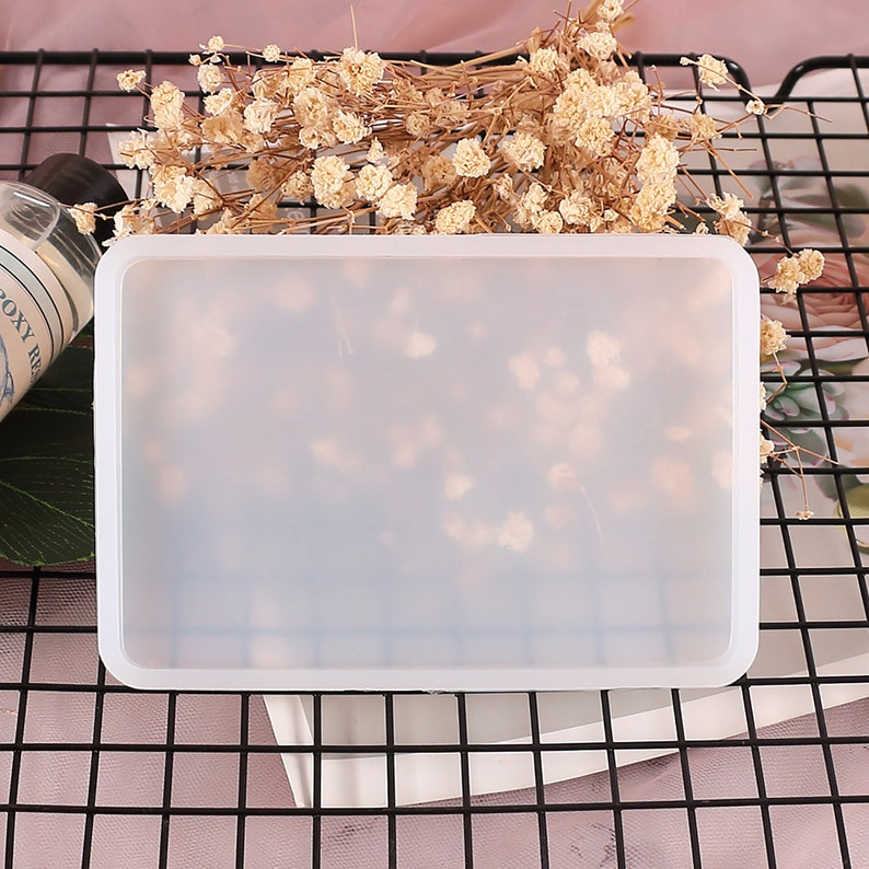 4 Sizes Rectangular Table Tray Mold Table Tray Silicone Etsy