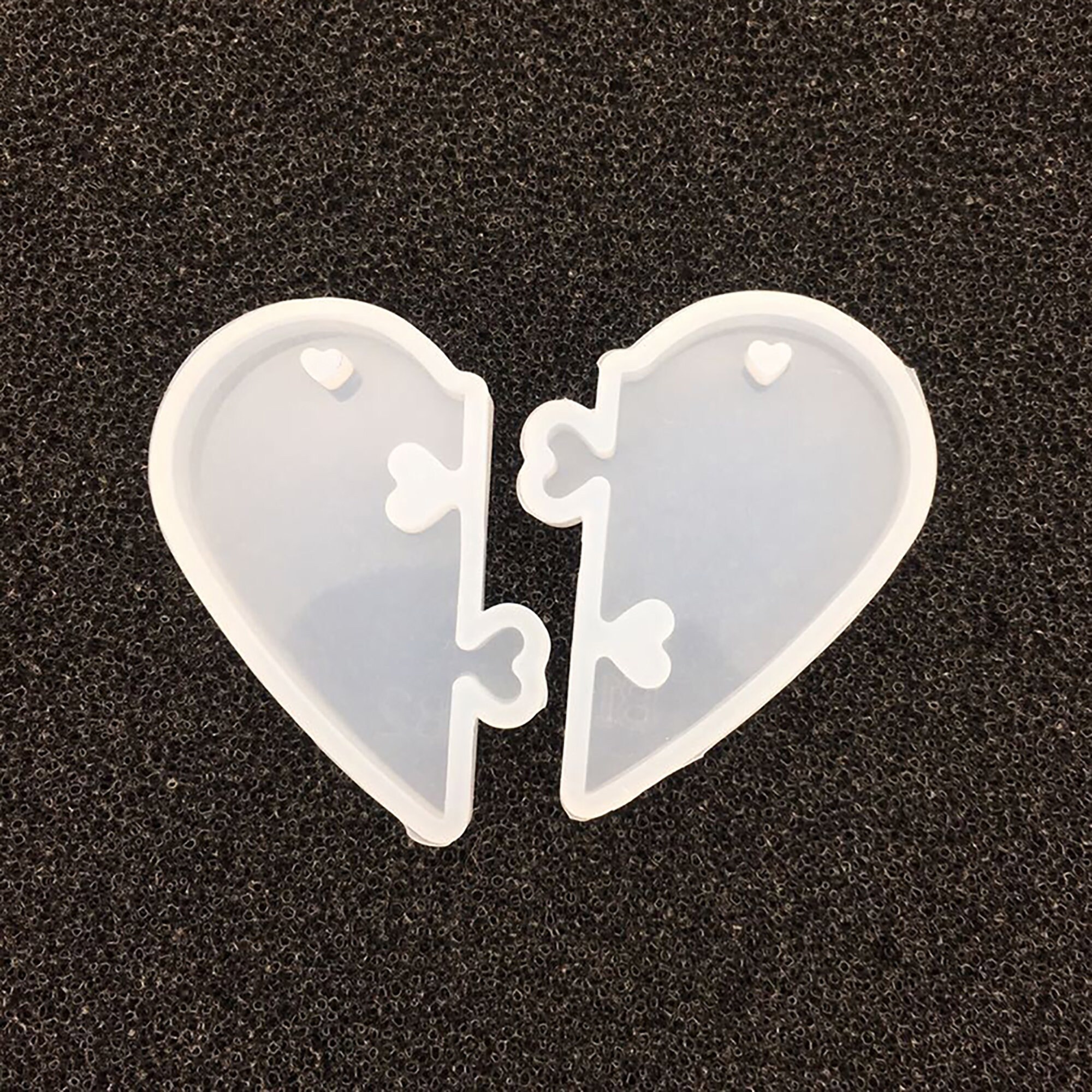 Pendant Silicone Mold DIY Heart Shape Jewelry Pendant Resin Etsy