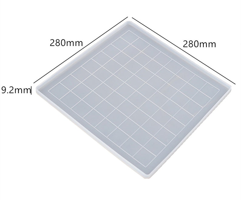 Checkers Resin Mold Checkers Chess Board Mold Chess Mold Etsy