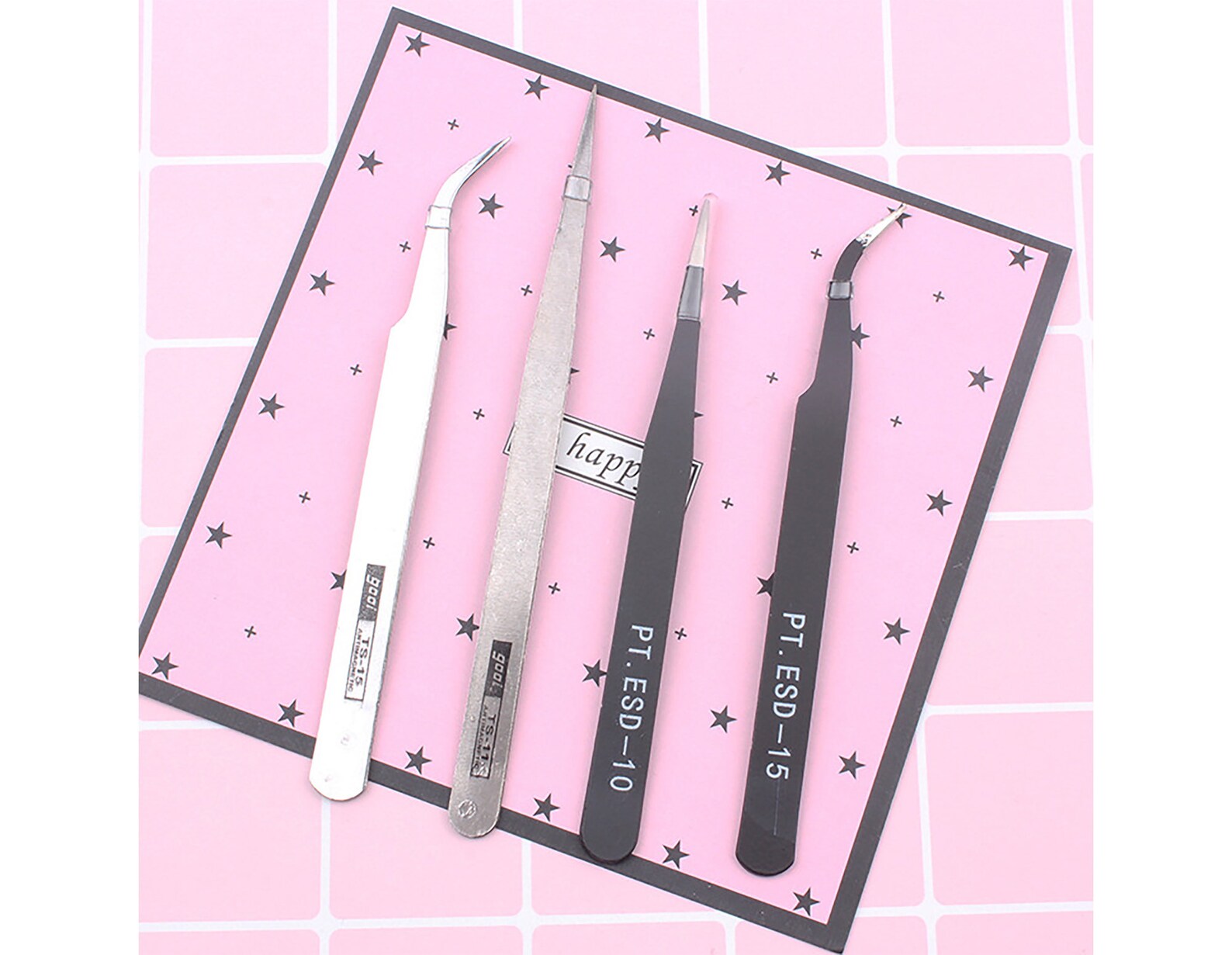 Craft Tweezers Stainless Steel Tweezers Straight/curved Etsy