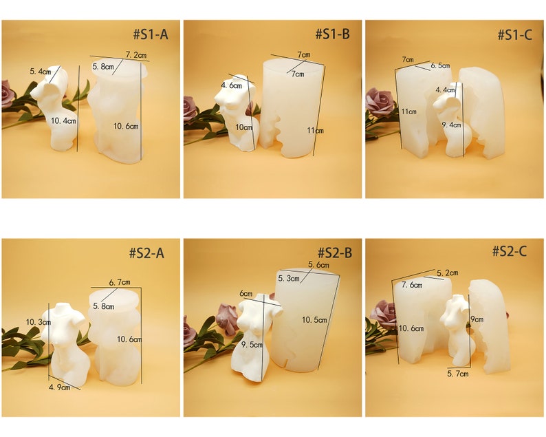 3D Body Resin Mold Lady Body Candle Mold Pregnant Woman Body Etsy