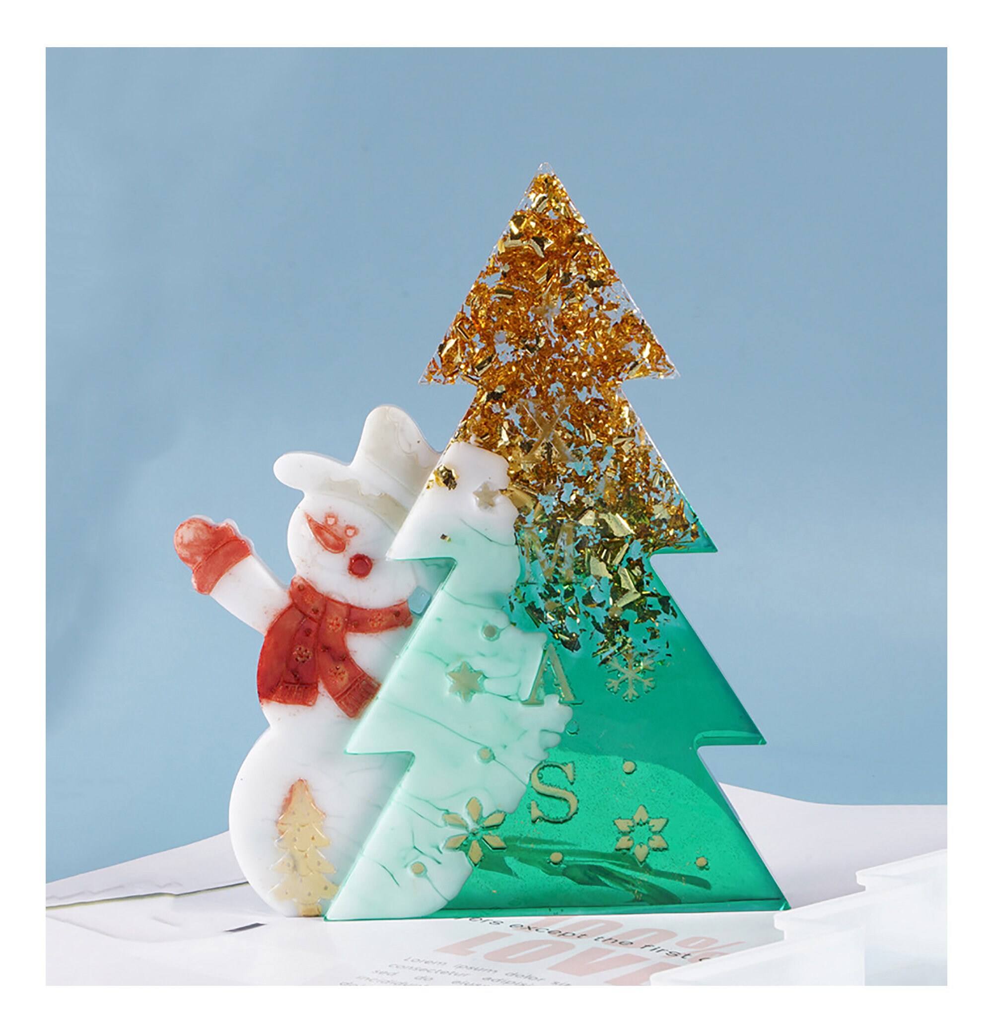 Christmas Tree Decoration Resin Mold Christmas Tree Resin Etsy