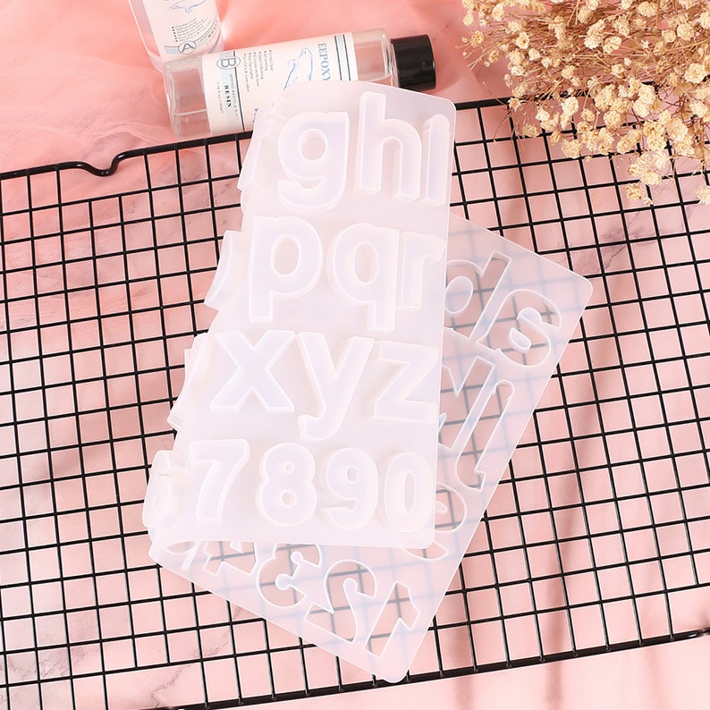 Lower Case Letter Resin Mold Alphabet Letter Mold for Etsy