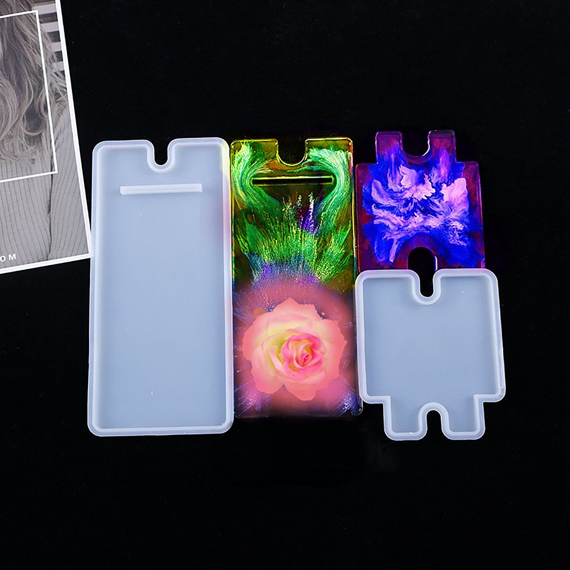 Silicone Mobile Phone Stand Resin Mold Phone Holder Mold Etsy
